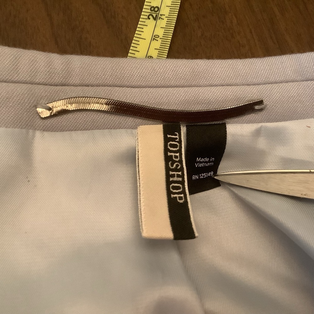 Topshop Lavender Blazer – Women’s Size 8 (UK 12 / EU 40) 🌸✨ - Picture 8 of 15